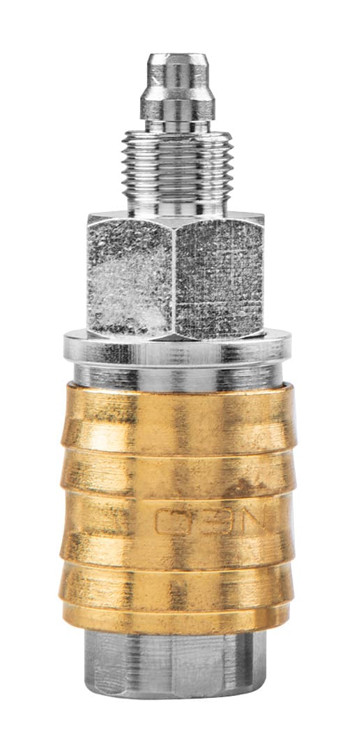 Szybkozłączka do kompresora z wyjściem na wąż 6 x 8 mm 10