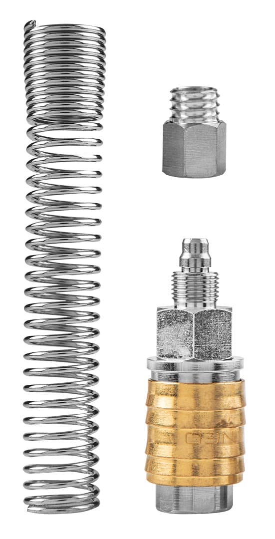 Szybkozłączka do kompresora z wyjściem na wąż 8 x 10 mm 8