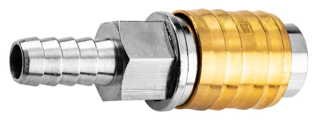 Szybkozłączka do kompresora ze stali nierdzewnej z wyjściem na wąż 10 mm 8