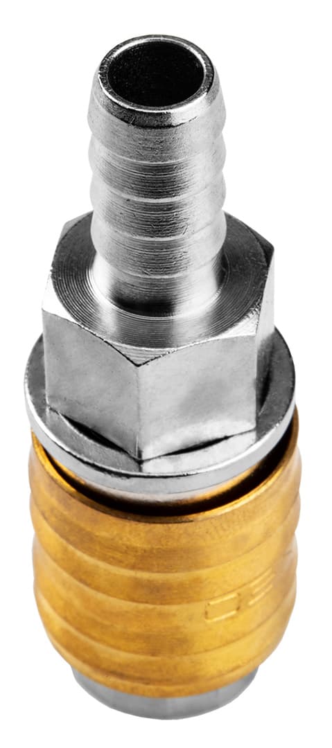 Szybkozłączka do kompresora ze stali nierdzewnej z wyjściem na wąż 10 mm 9