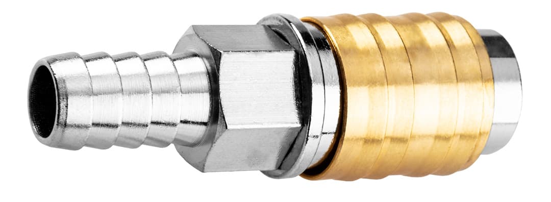 Szybkozłączka do kompresora ze stali nierdzewnej z wyjściem na wąż 12 mm 8