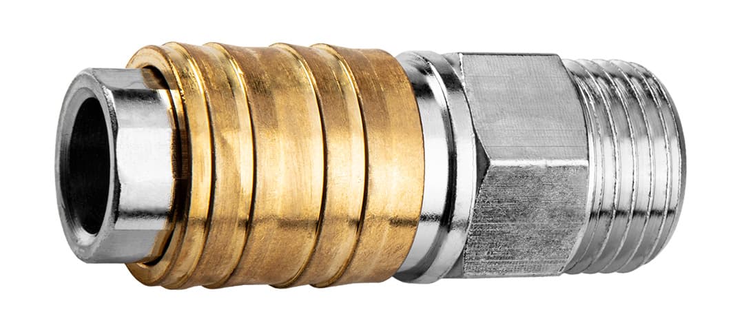 Szybkozłączka do kompresora ze stali nierdzewnej z gwintem zewnętrznym 1/2 cala 8