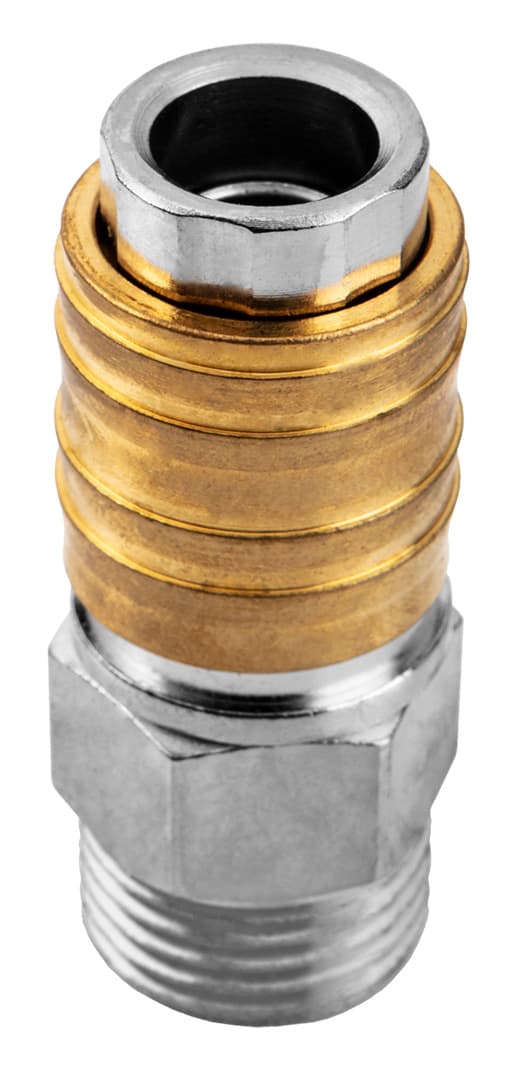 Szybkozłączka do kompresora ze stali nierdzewnej z gwintem zewnętrznym 1/2 cala 9