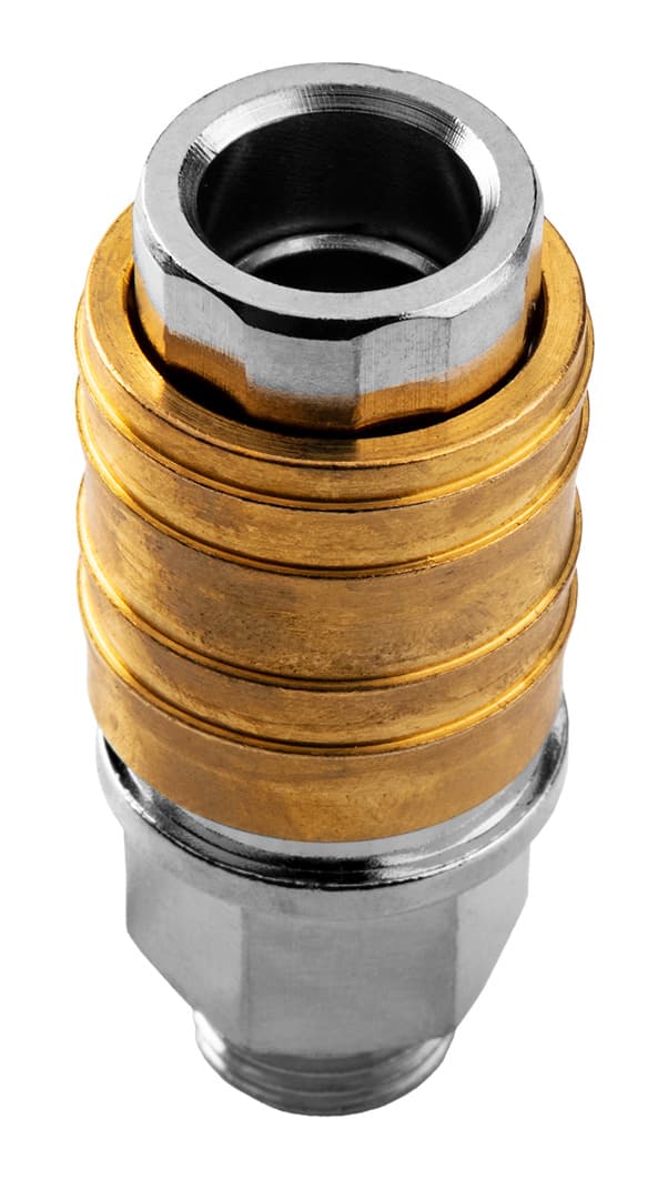 Szybkozłączka do kompresora z końcówką gwint zewnętrzny 1/4 cala 10