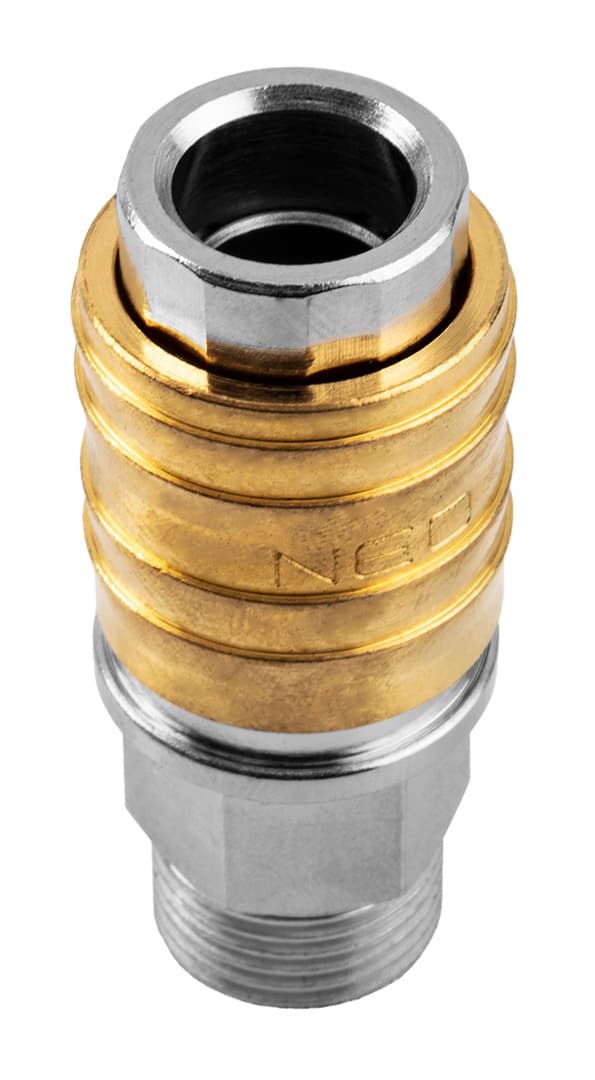 Szybkozłączka do kompresora z końcówką gwint zewnętrzny 3/8 cala 10