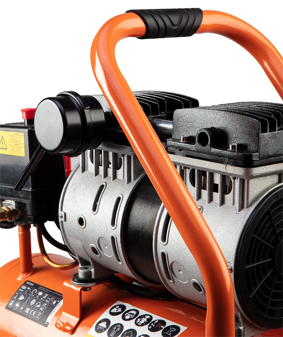 Kompresor bezolejowy 12 l do higienicznych zastosowań 9