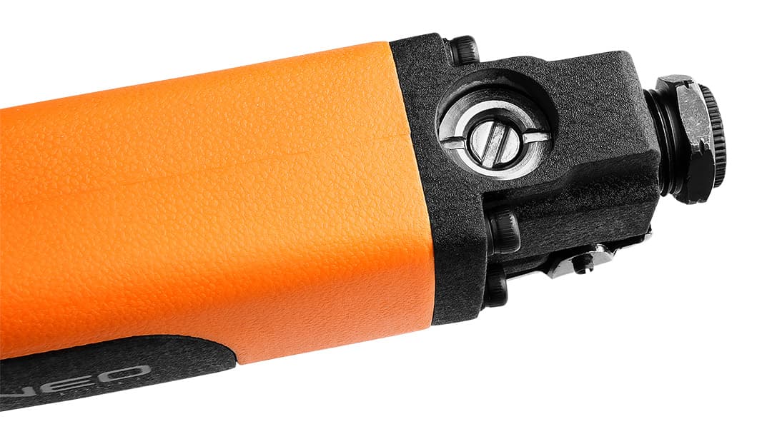 Pneumatyczna piła czołowa do metalu, drewna i tworzyw sztucznych 9