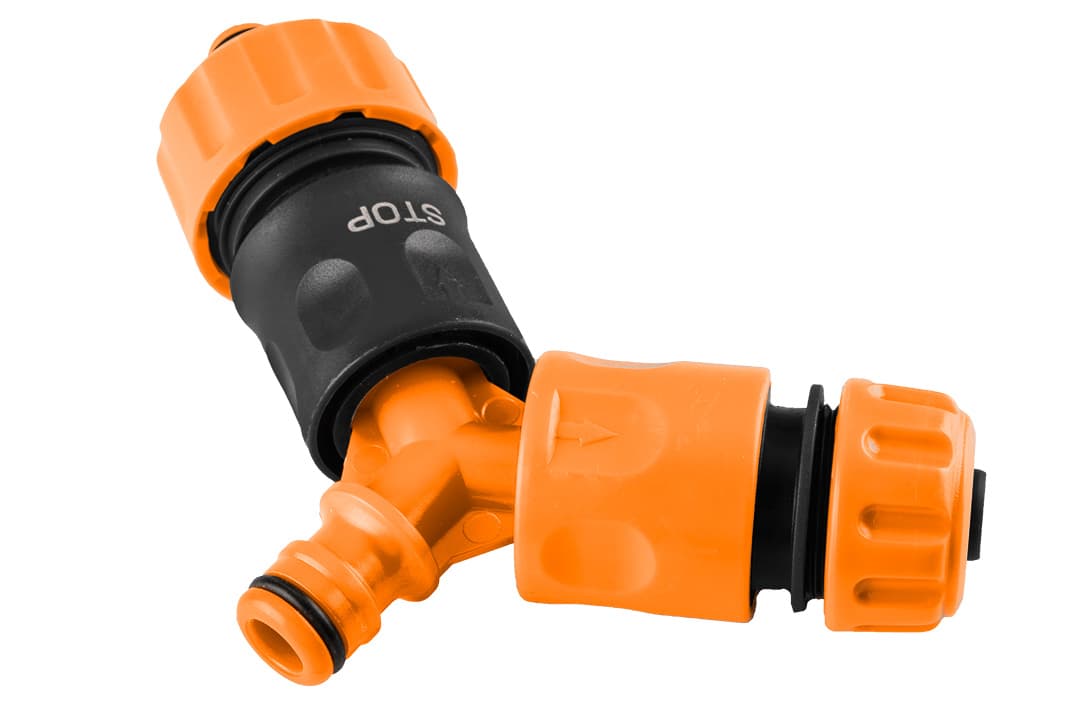 Rozdzielacz Y do węży ogrodowych z tworzywa sztucznego 7