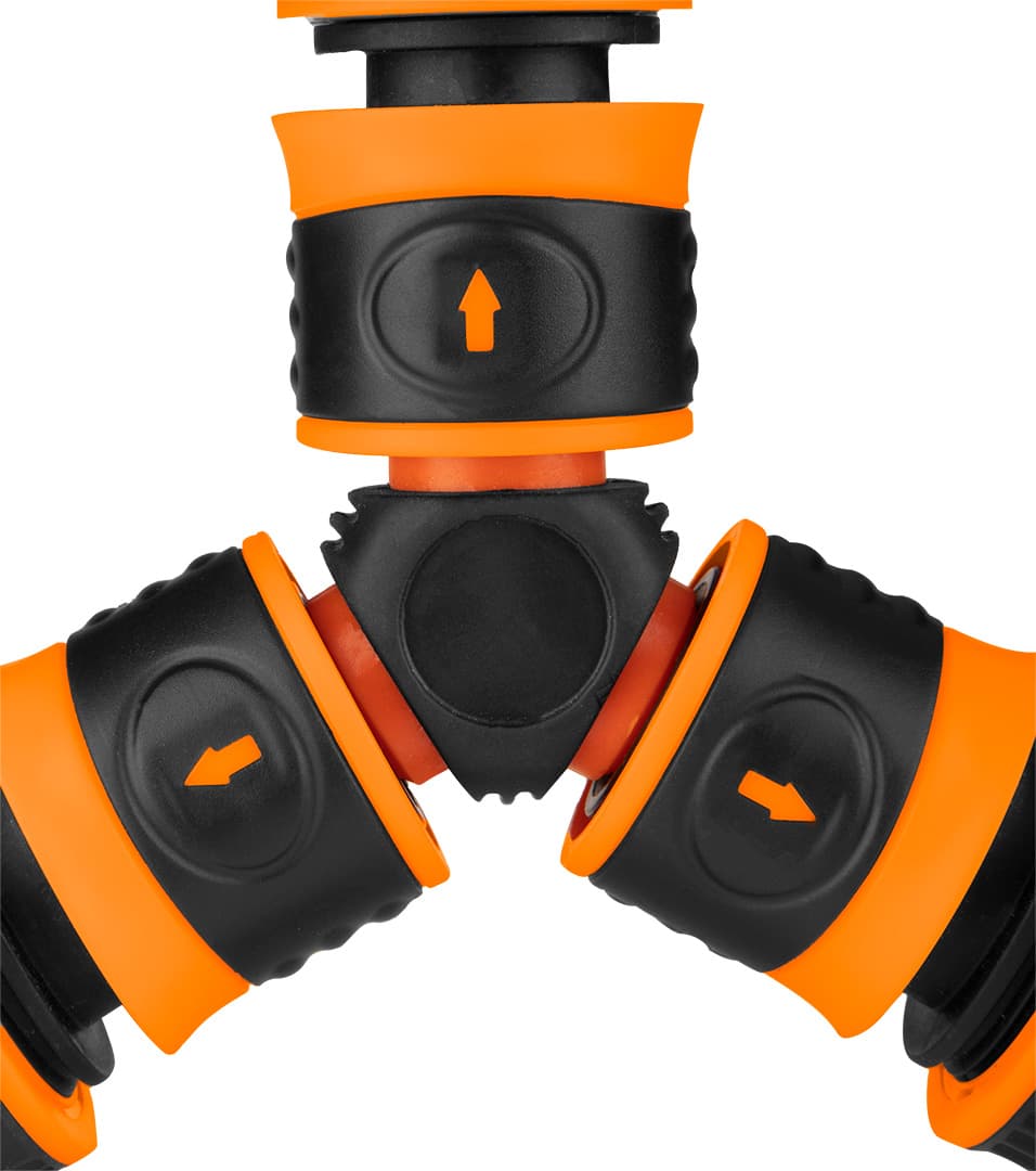 Rozdzielacz typu Y dwumateriałowy do węży ogrodowych 6