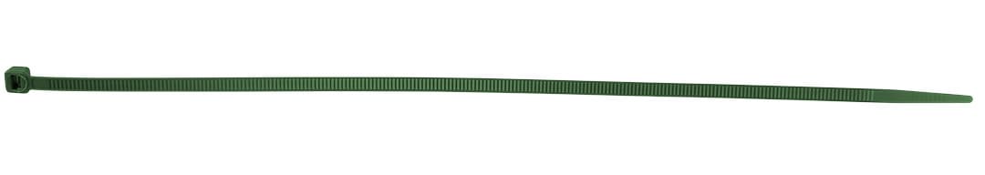 Opaski zaciskowe ogrodowe 4.8 x 300 mm, 50 sztuk, zielone 9