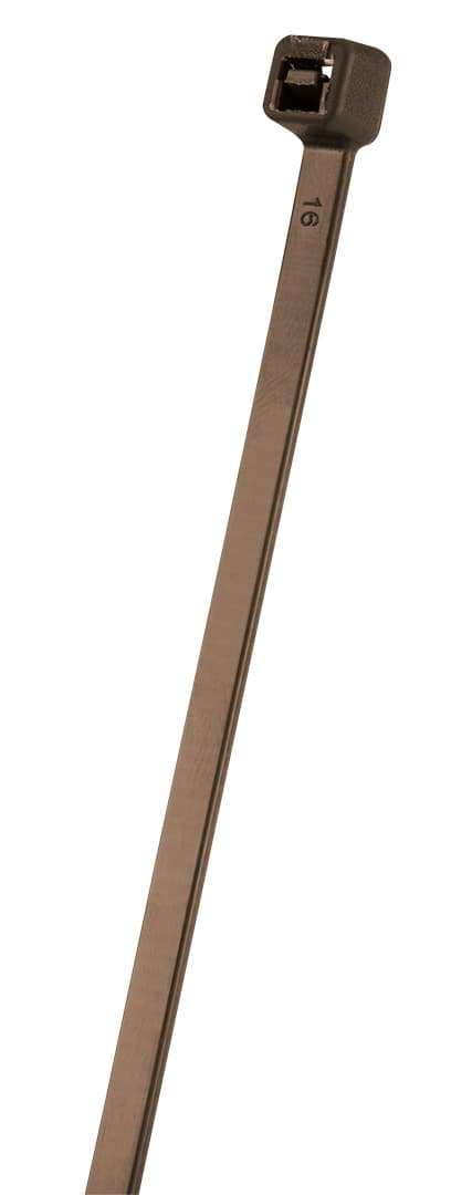 Opaski zaciskowe ogrodowe 3.6 x 200 mm, brązowe, 50 sztuk 5