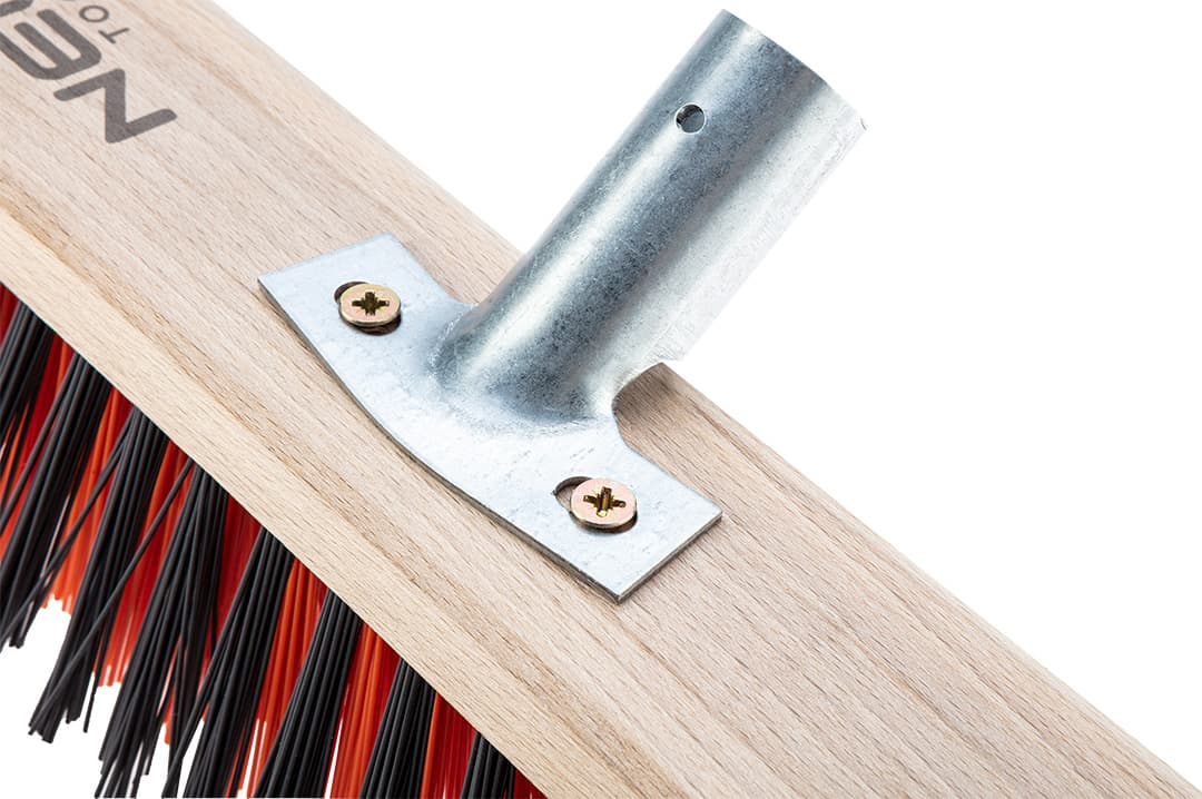 Szczotka ulicowa 30 cm z metalowym uchwytem 6