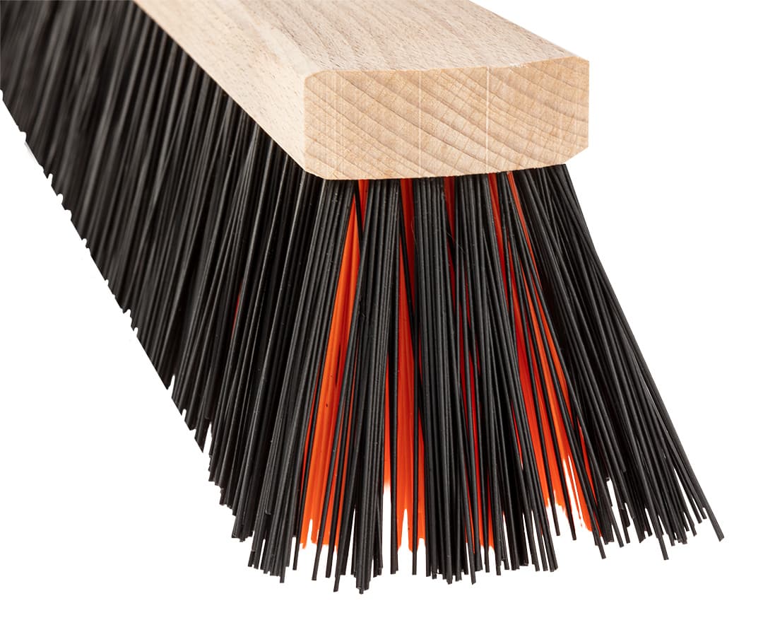 Szczotka ulicowa 30 cm z metalowym uchwytem 8