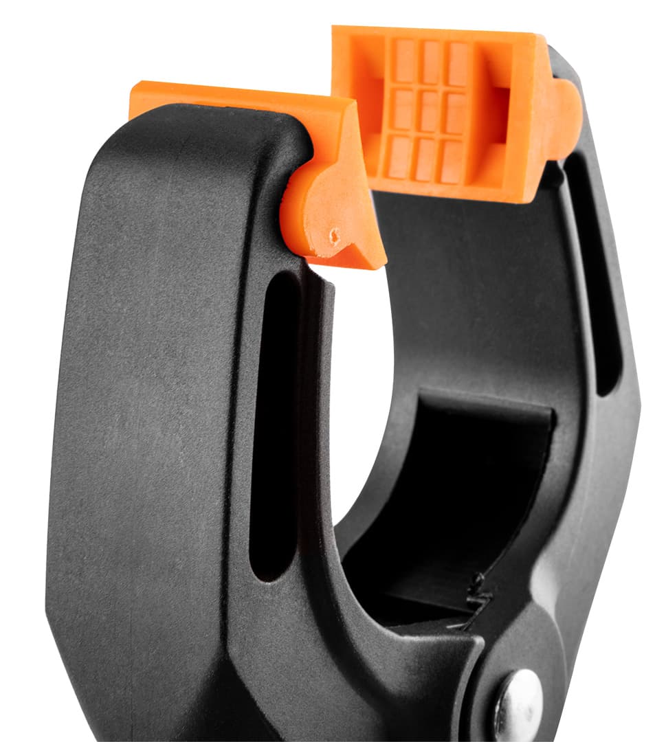 Ścisk sprężynowy 100 mm z tworzywa sztucznego 8