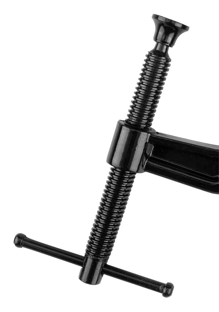 Ścisk stolarski śrubowy typ C (G) 75 mm żeliwny 485 g 4