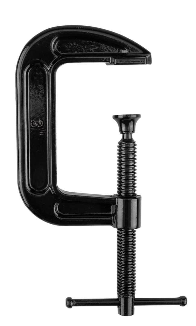 Ścisk stolarski śrubowy typ C (G) 75 mm żeliwny 485 g 6