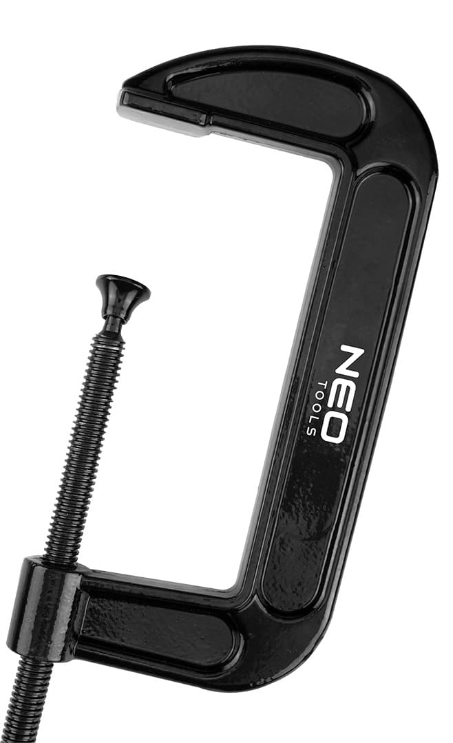 Ścisk stolarski śrubowy typ C (G) 150 mm żeliwny 7