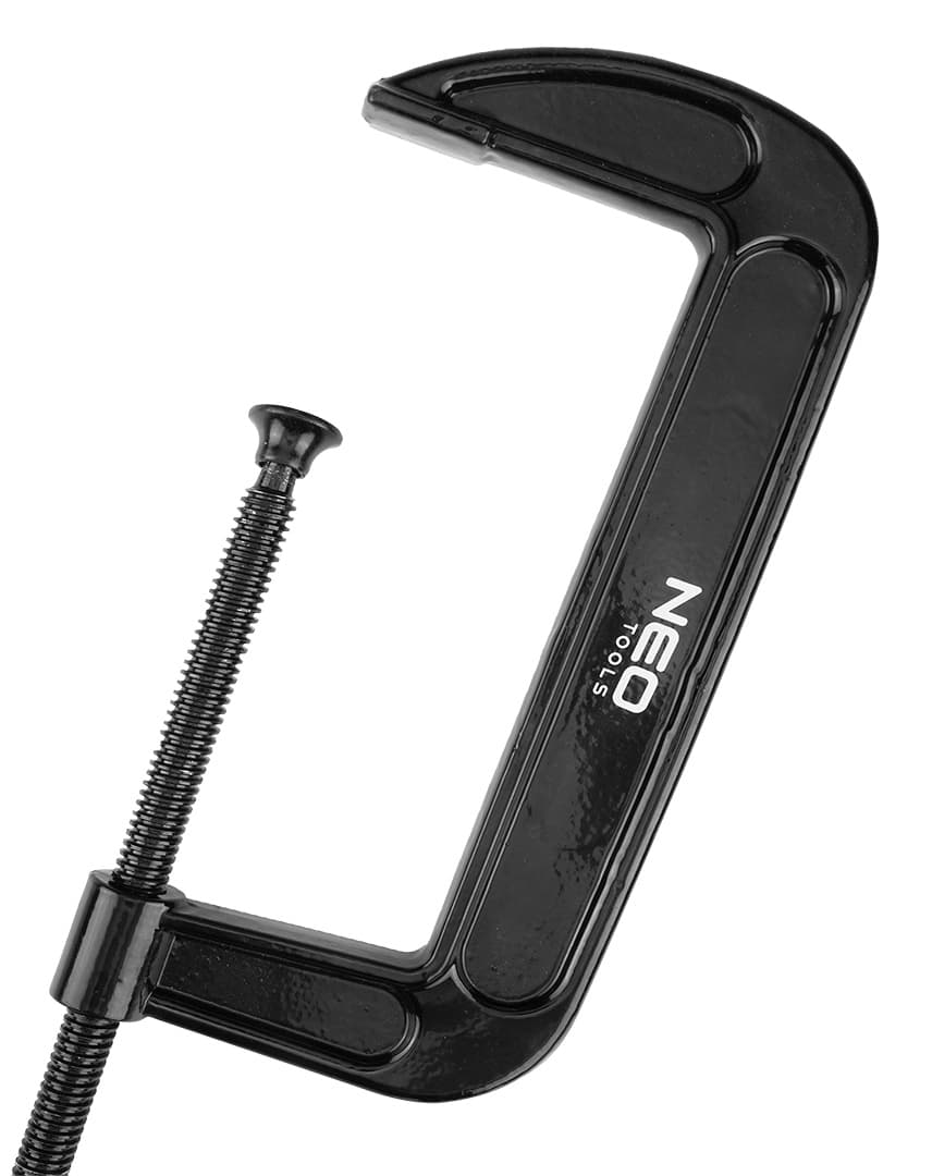 Ścisk stolarski śrubowy typ C (G) 200 mm żeliwny 1570 g 6