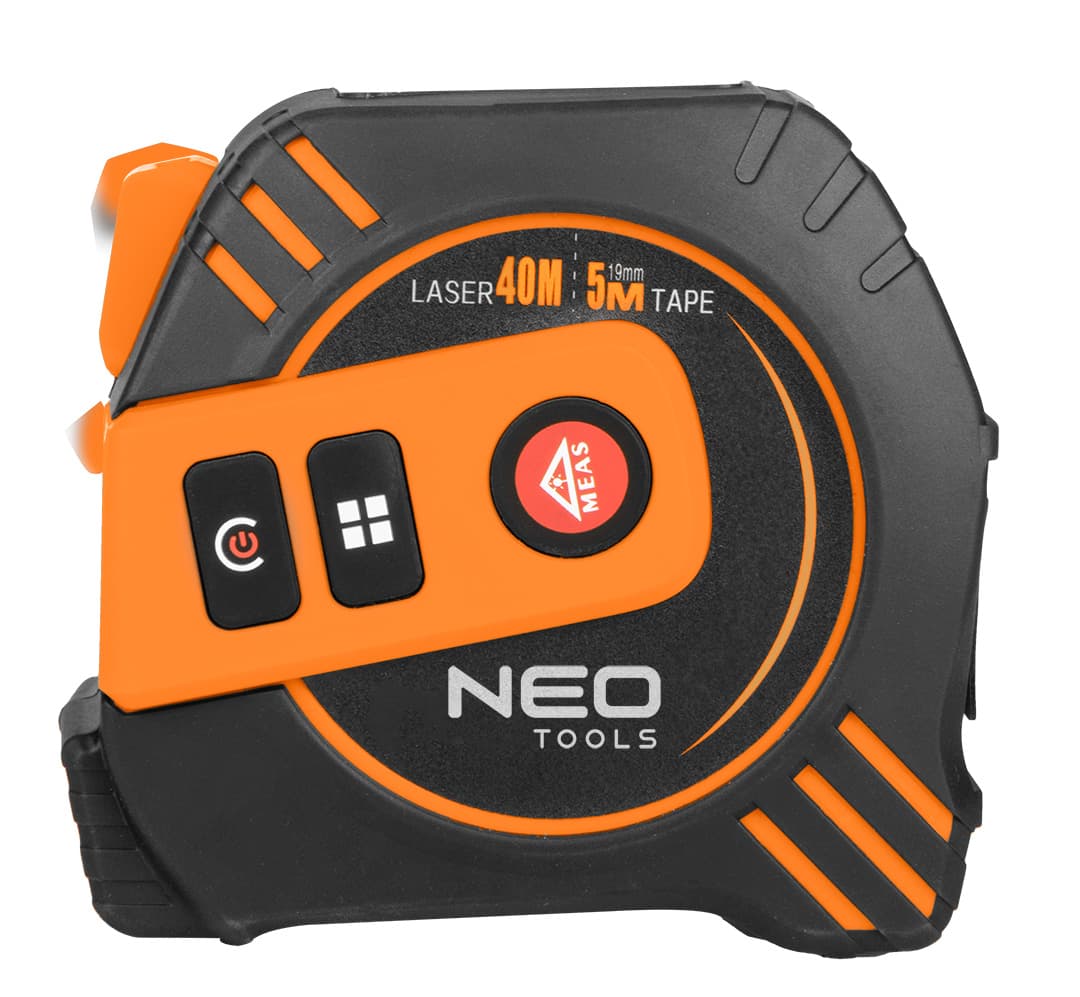 Dalmierz laserowy z miarką zwijaną 40 m + 5 m 4