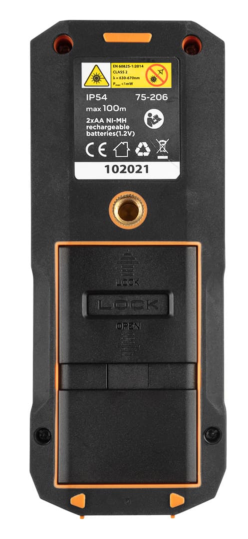 Dalmierz laserowy z zasięgiem do 100 m i klasą szczelności IP54 7