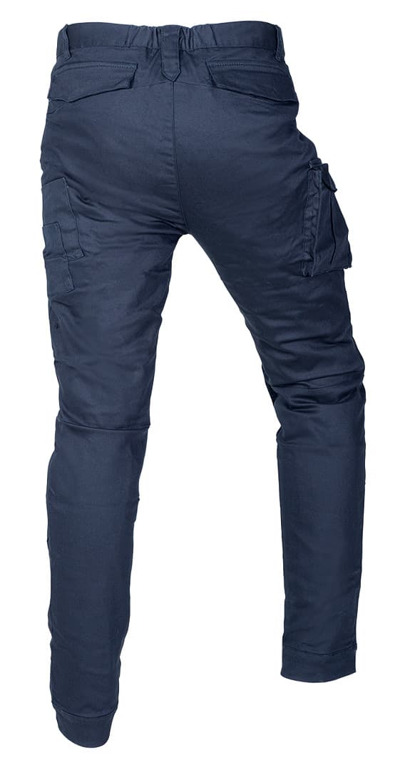 Spodnie robocze granatowe, rozmiar XXL, wygodne i wytrzymałe 9