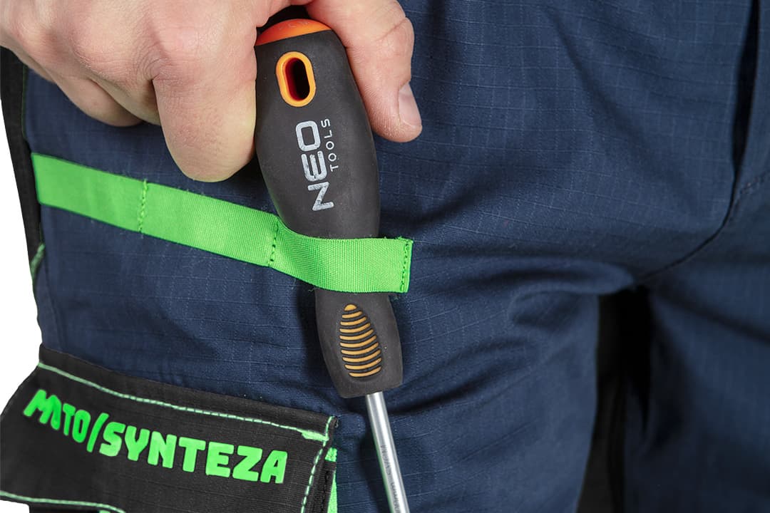 Spodnie robocze Motosynteza bawełna rip stop rozmiar L 10