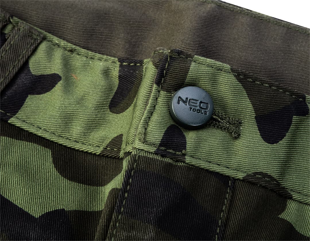 Krótkie spodenki robocze Camo rozmiar XL 7