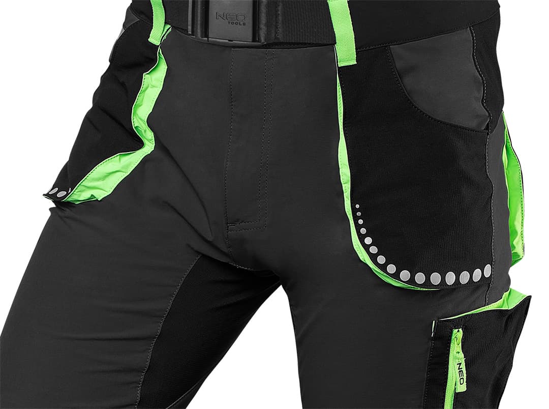 Czarne krótkie spodenki PREMIUM 4 way stretch rozmiar XL 8