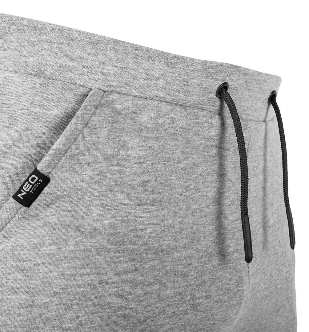 Spodnie dresowe COMFORT szary melanż rozmiar M 10