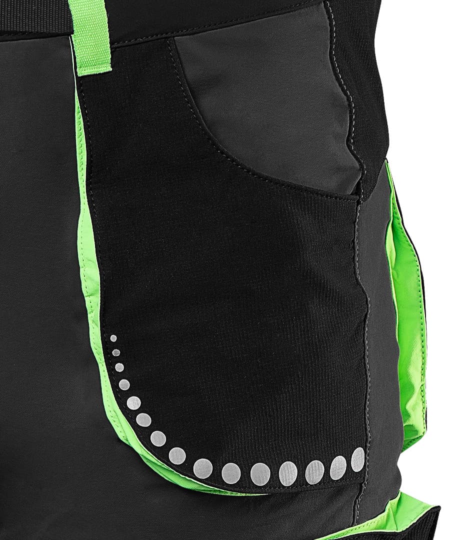 Spodnie robocze PREMIUM 4 way stretch czarne rozmiar XXXL 8