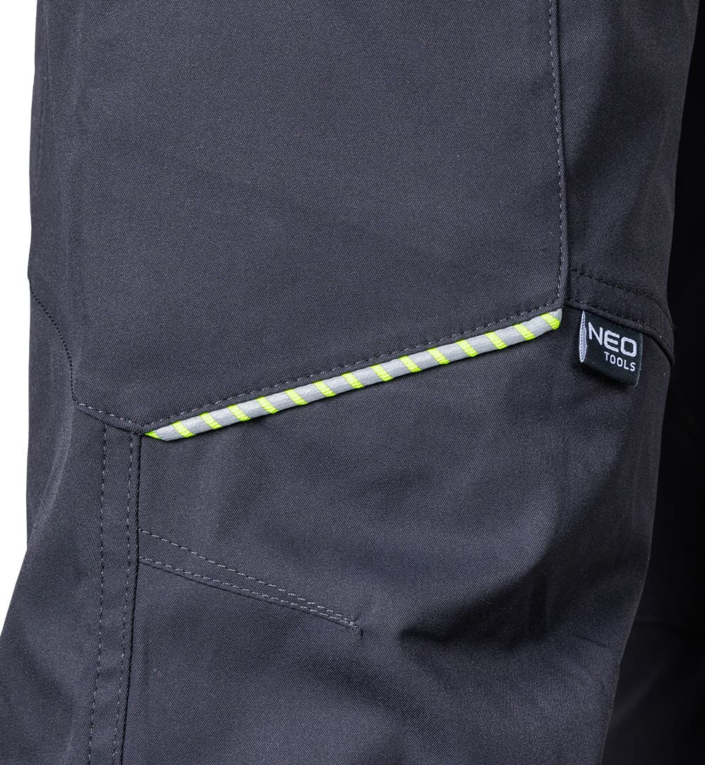 Spodnie robocze Mix&Match stretch szare rozmiar M 7