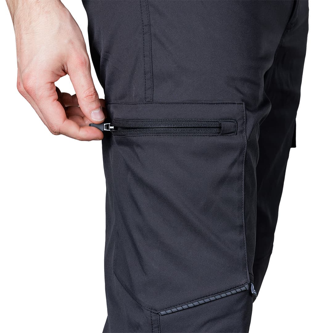 Spodnie robocze Mix&Match stretch czarne rozmiar XL 9