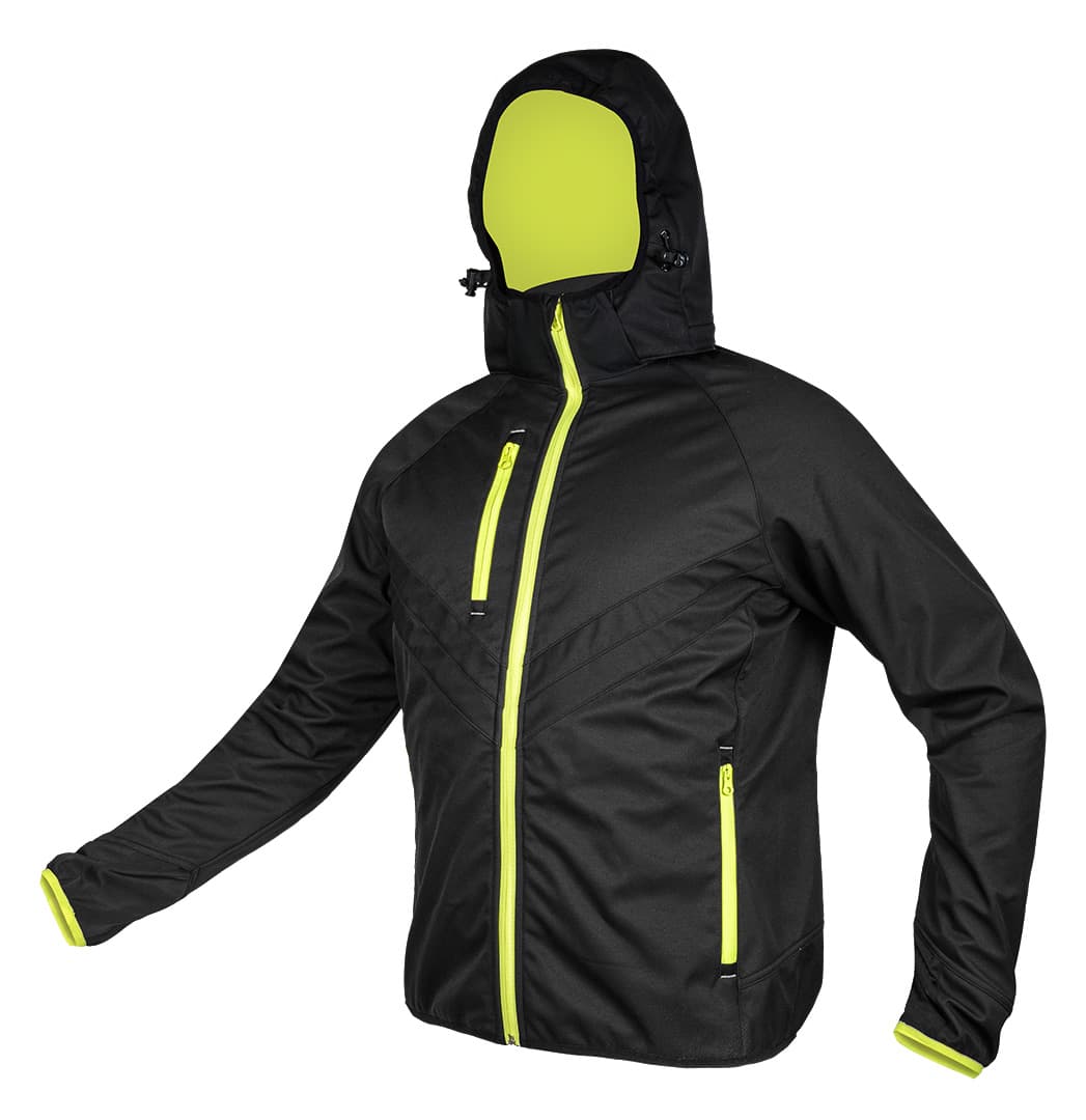 Kurtka softshell Mix&Match, czarno-żółta, rozmiar L 3