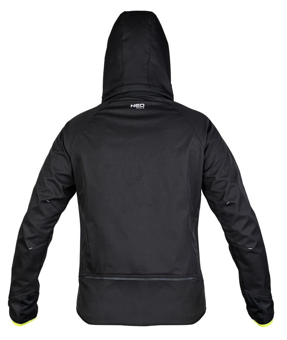 Kurtka softshell Mix&Match, czarno-żółta, rozmiar L 4