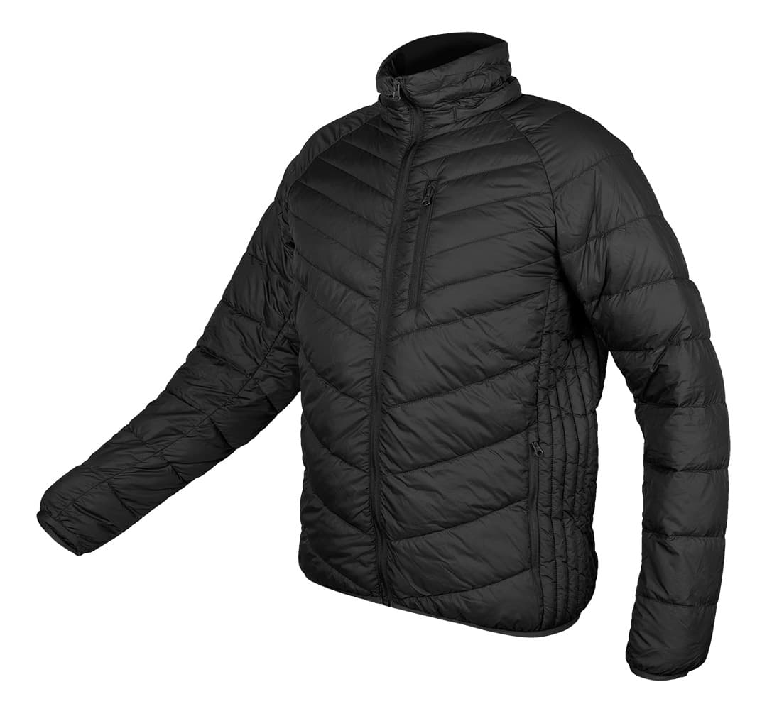 Kurtka pikowana puchowa lekka czarna rozmiar XL 3