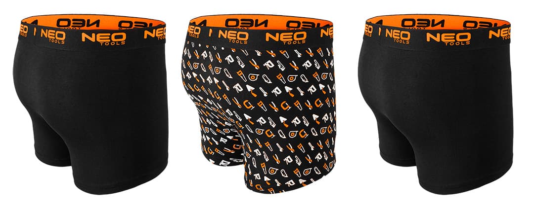 Bokserki męskie basic NEO TOOLS 3-pack rozmiar XL 5