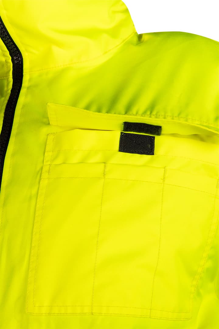 Kurtka robocza ostrzegawcza 3w1 ocieplana żółto-granatowa rozmiar L 5