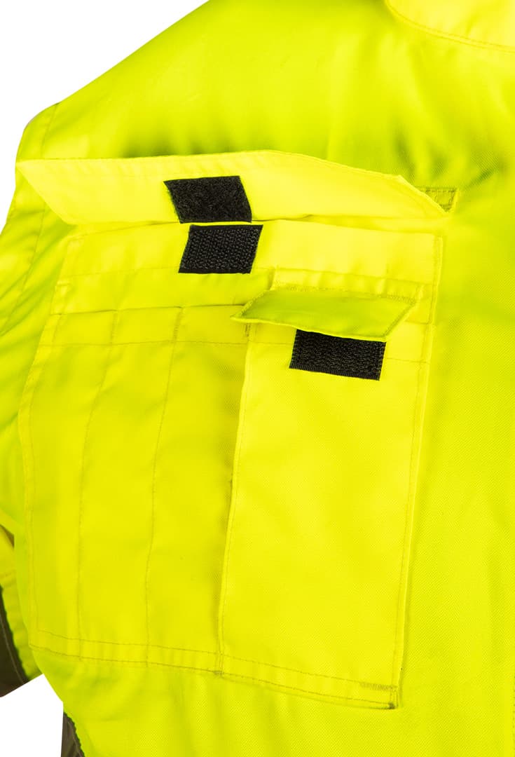 Kurtka robocza ostrzegawcza 3w1 ocieplana żółto-granatowa rozmiar L 6