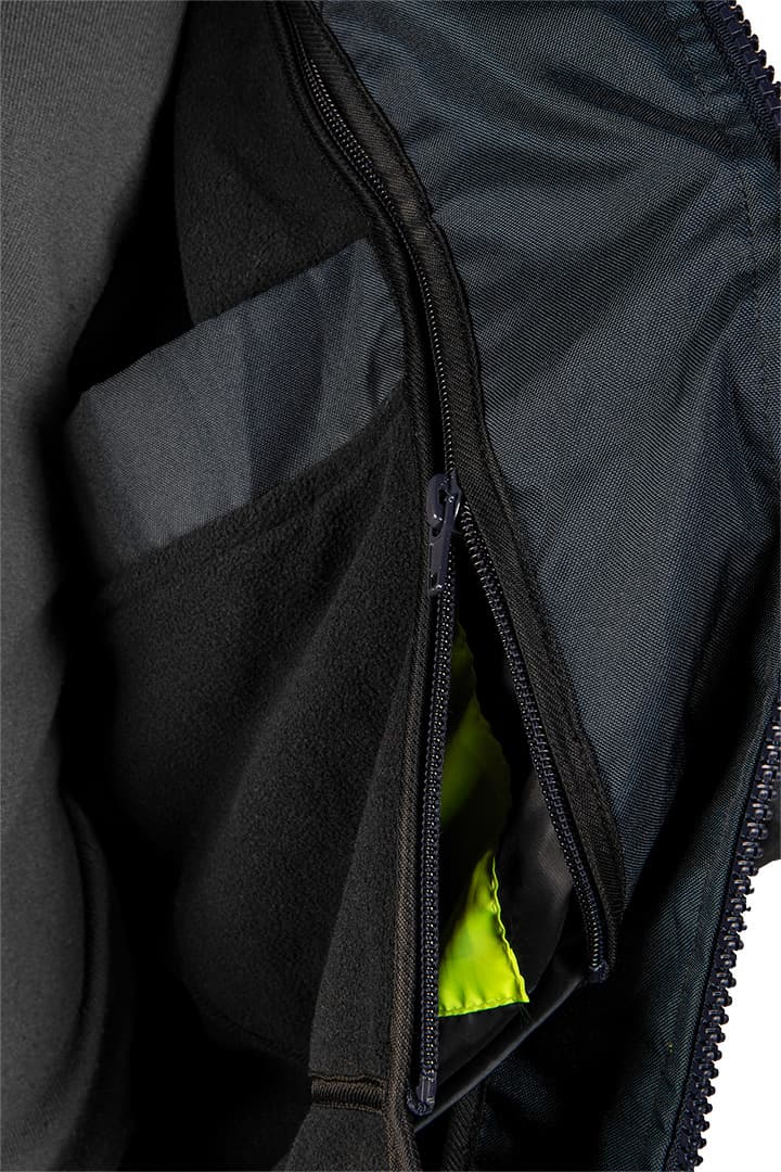 Kurtka robocza ostrzegawcza 3w1 ocieplana żółto-granatowa rozmiar L 8