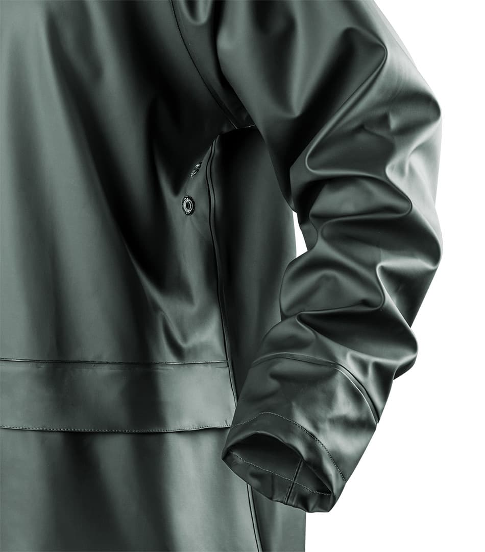 Kurtka przeciwdeszczowa robocza z PU/PVC, rozmiar XL 5