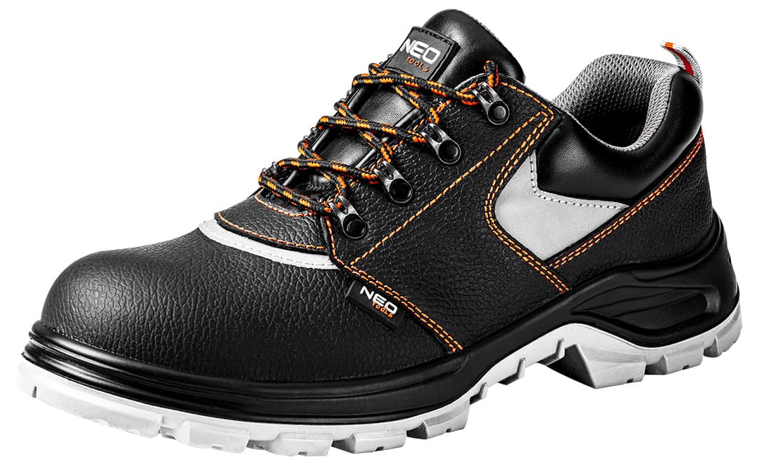 Półbuty robocze skórzane z metalowym noskiem rozmiar 40 3