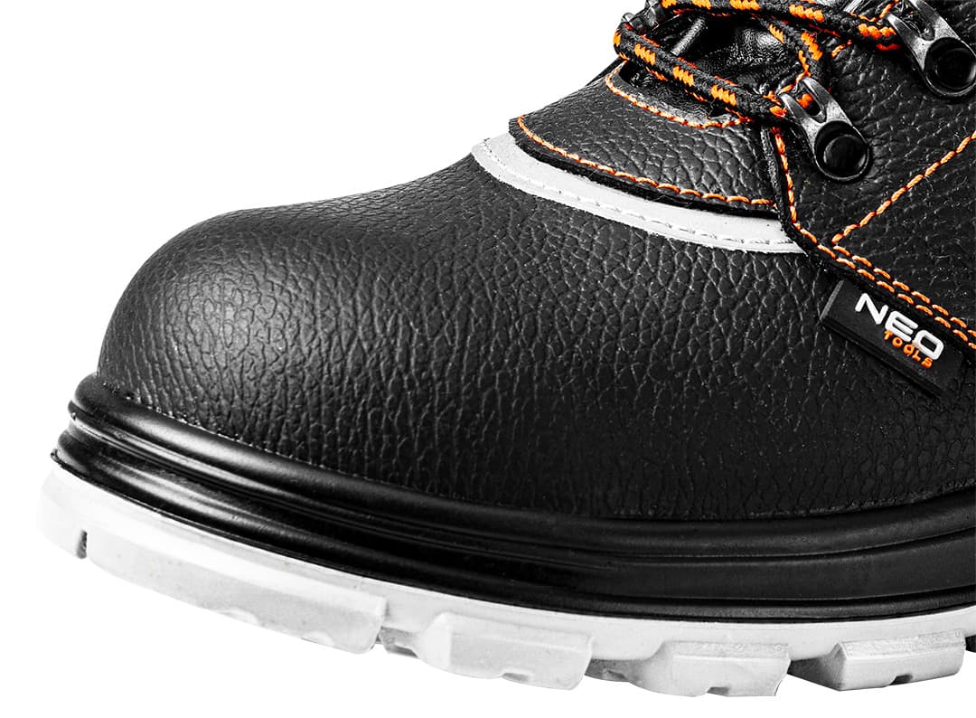 Półbuty robocze skórzane z metalowym noskiem rozmiar 40 5