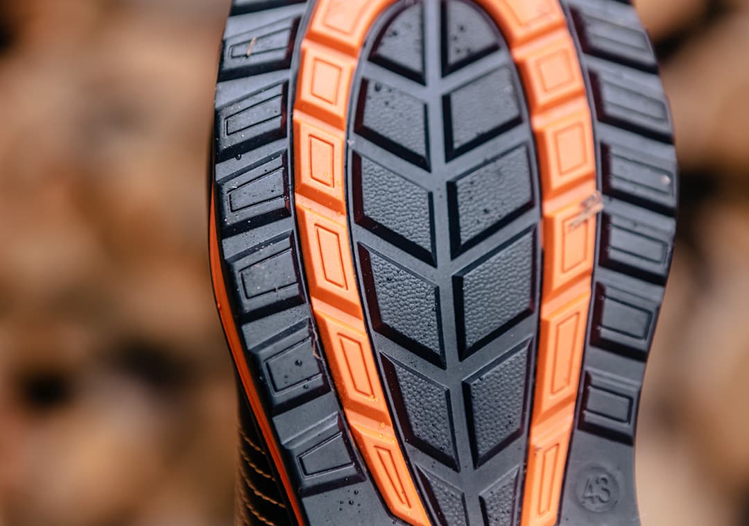 Półbuty robocze skórzane ze stalowym podnoskiem, rozmiar 39 5