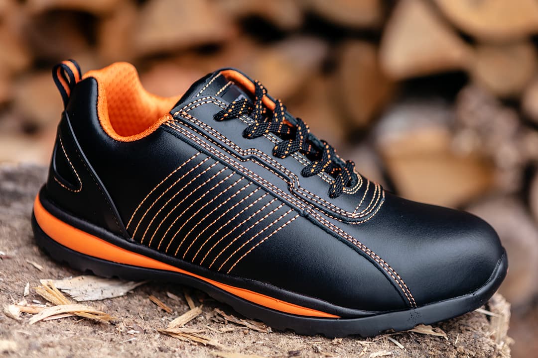 Półbuty robocze skórzane ze stalowym podnoskiem rozmiar 41 4