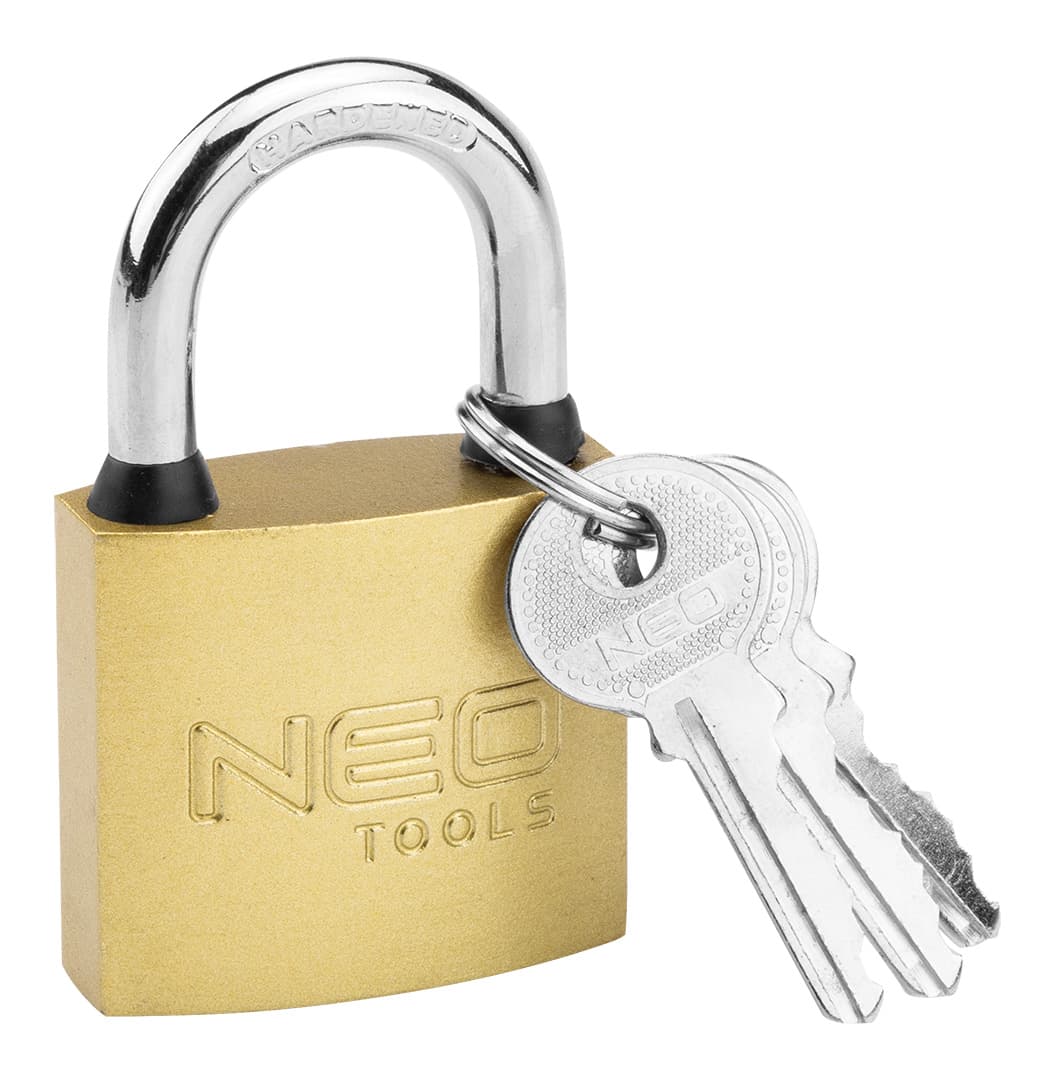 Kłódka żeliwna 40 mm z 3 kluczami 3