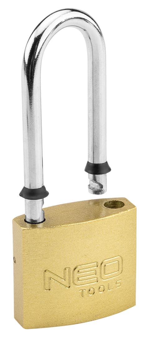 Kłódka z długim jarzmem 40 mm z 3 kluczami 8