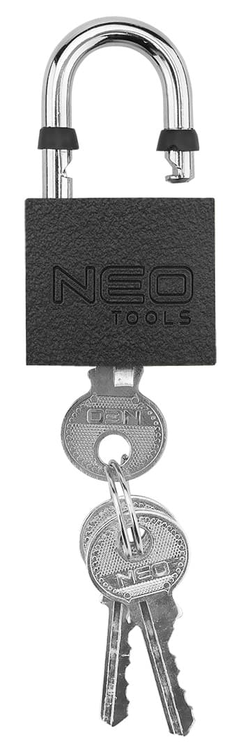 Kłódka żeliwna 30 mm z trzema kluczami 9