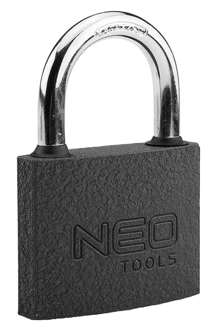 Kłódka żeliwna 75 mm z trzema kluczami 8