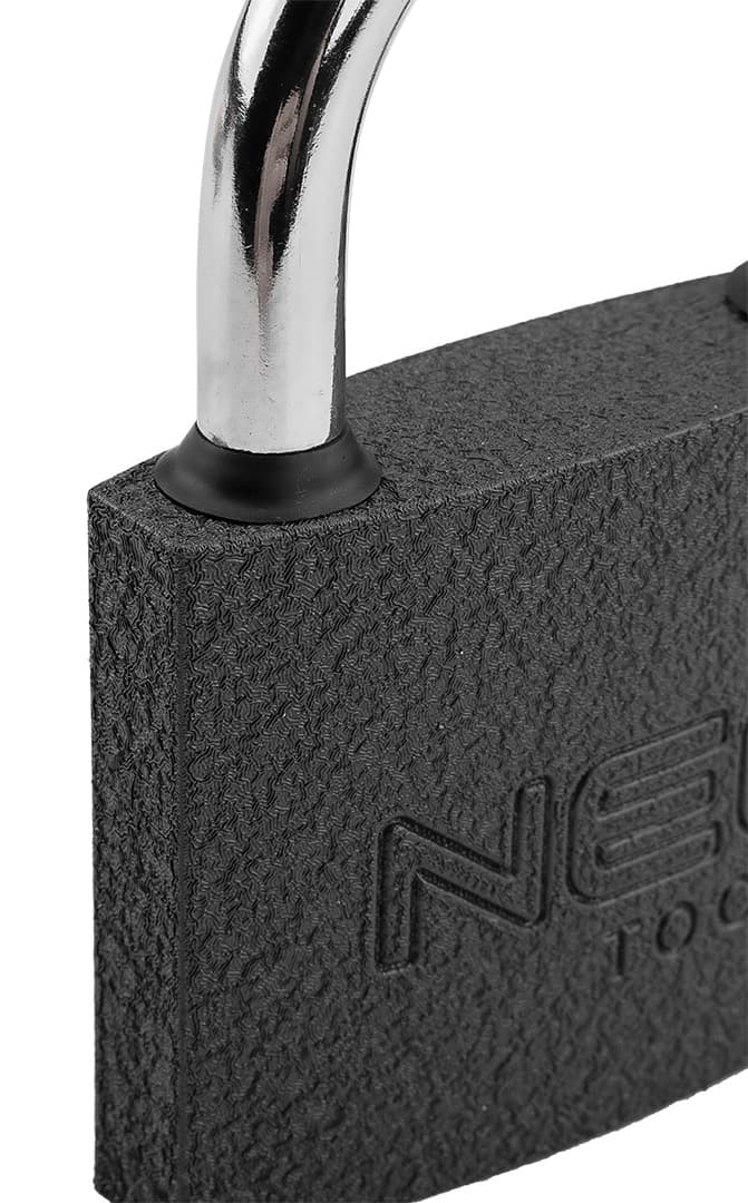 Kłódka żeliwna 75 mm z trzema kluczami 9