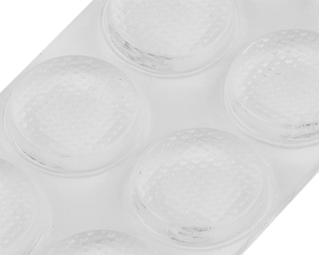 Podkładki silikonowe samoprzylepne przezroczyste 14 mm 10 sztuk 4